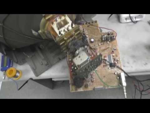 ремонт после ремонта, телевизор samsung cs-21k9mjq (шасси KS9B) не включается смотреть онлайн