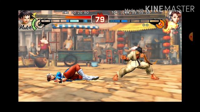 Street fighter 4 champion edition: Makoto(me) vs Chunli (Arcade Mode) смотреть онлайн