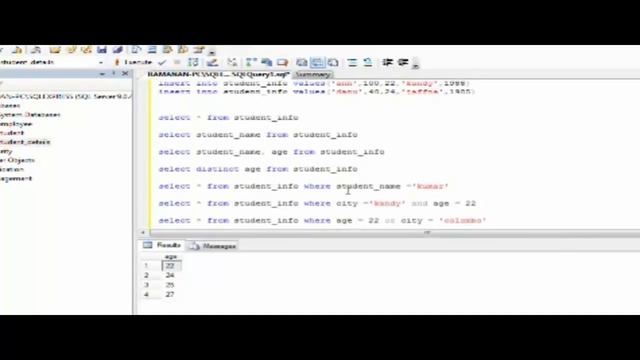 SQL Database Tamil Video Tutorial, SQL Database Management смотреть онлайн