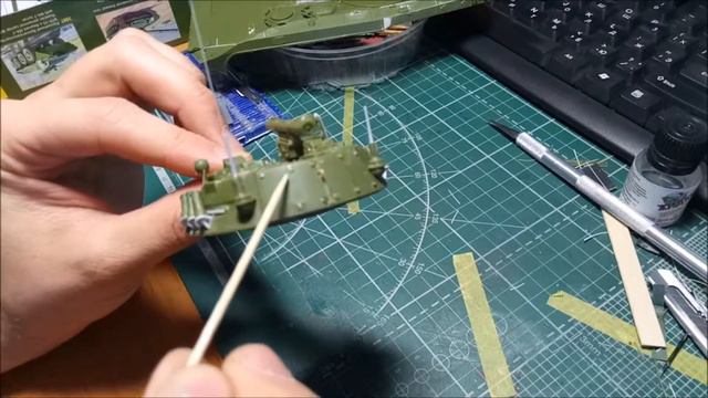 БМП-2 Звезда Сборка часть 1 смотреть онлайн