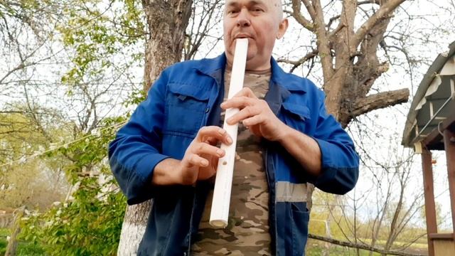 Подмосковные вечера. Медитация. Флейта Сякухати из пвх-трубы. Предчувствие заморозков. смотреть онлайн