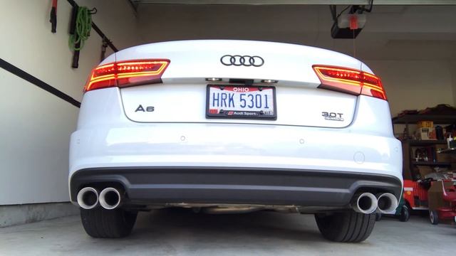 2018 Audi A6 3.0T Muffler Delete Cold Start C7 C7.5 смотреть онлайн