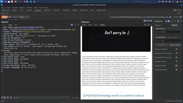 6.20. Exploiting Boolean-Based SQL Injection Vulnerabilities - Part 1 смотреть онлайн