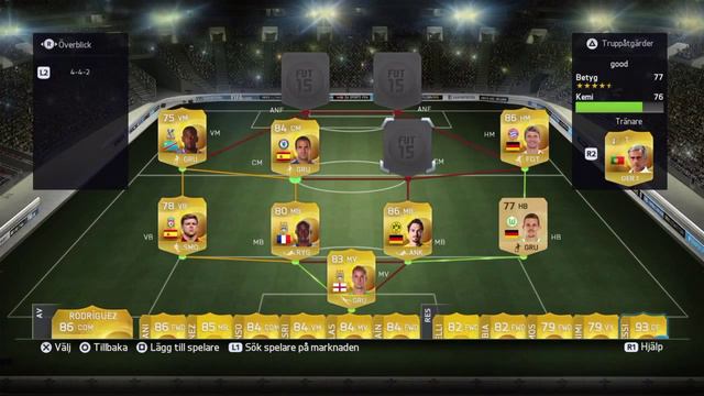 Fifa 15 - Squad - PS4. смотреть онлайн