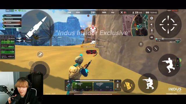 NEW INDUS BATTLE ROYALE🔥 First Look at a New Mobile Crossplay game смотреть онлайн