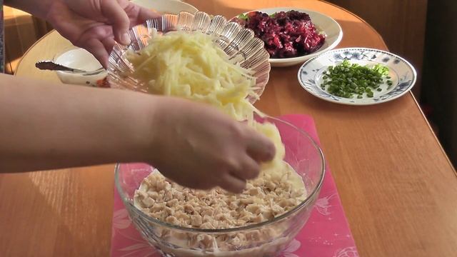 Салат КАДРИЛЬ. Быстро, вкусно, просто. смотреть онлайн