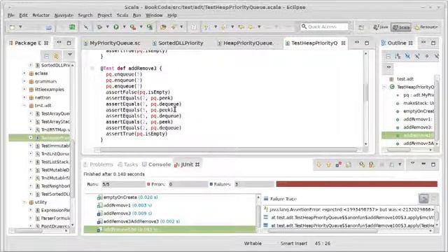 Binary Heap Testing смотреть онлайн