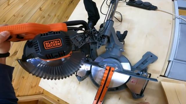 НАКОНЕЦ ЕЕ ПРИОБРЕЛ! Перехожу на новый уровень! Торцовка BLACK+DECKER BES710-QS
