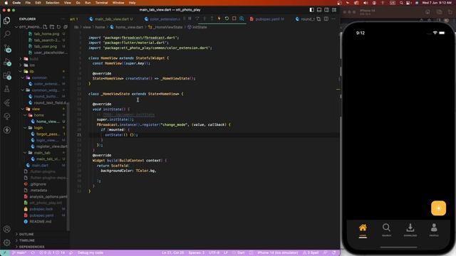 #3 Creating a Dynamic Home Tab with TabView & Dark/Light UI | Flutter Tutorial смотреть онлайн