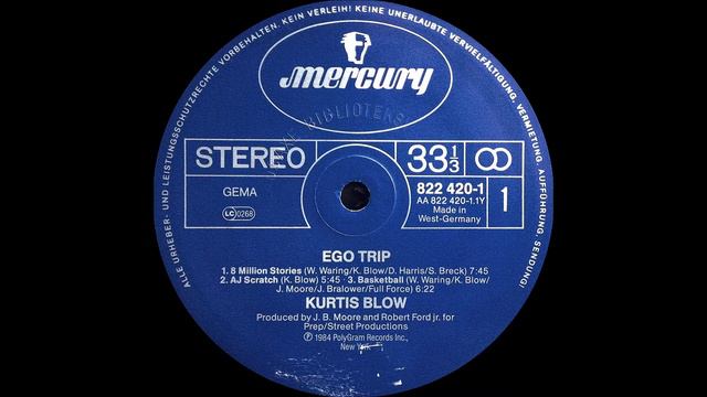 Kurtis Blow - Aj Scratch ( Ego Trip 1984 )