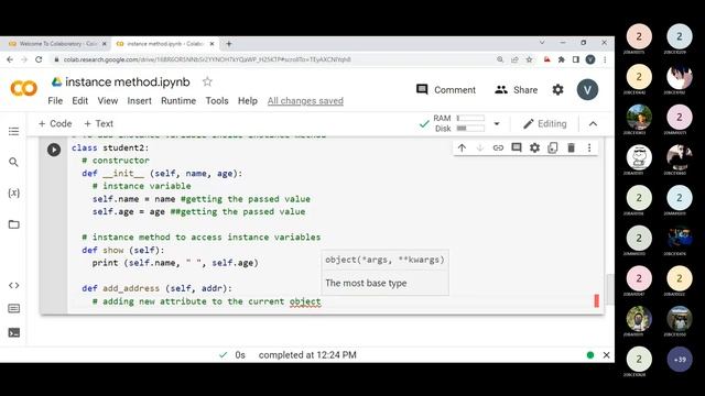 How to define Instance Method in Python Programming ? смотреть онлайн
