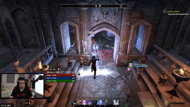The Elder Scrolls Online Summerset Let's Play Part 21 - Direnni Acropolis смотреть онлайн