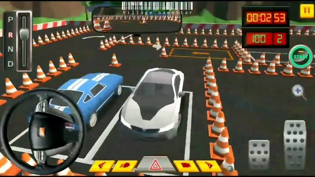 Driving License Test driving Level #7 • Car Parking 3D Pro : City Car Driving |Android gameplay... смотреть онлайн