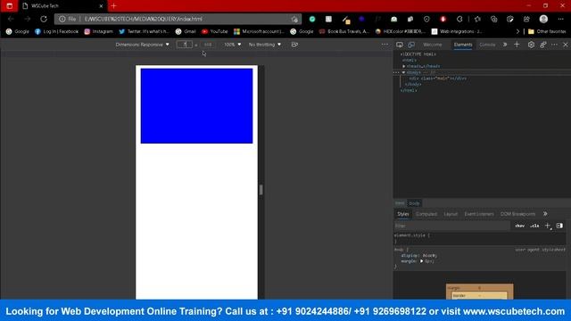 CSS Media Query For Responsive Design Part- 3 | Web Development Full Course in Hindi смотреть онлайн