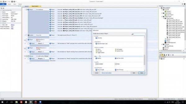 Construct 2 | Персонаж в Spriter - Настройка и Экспорт