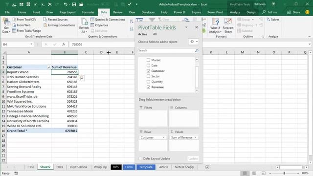 Excel Slicer Secrets: Slicer For Two Data Sets - Episode 2198 смотреть онлайн