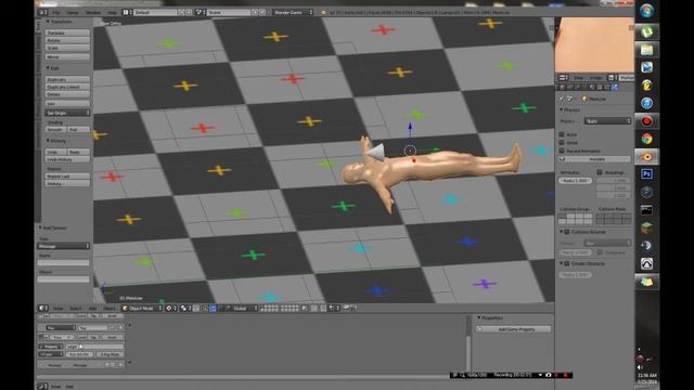 BGE - How to shoot using rays (no python) смотреть онлайн