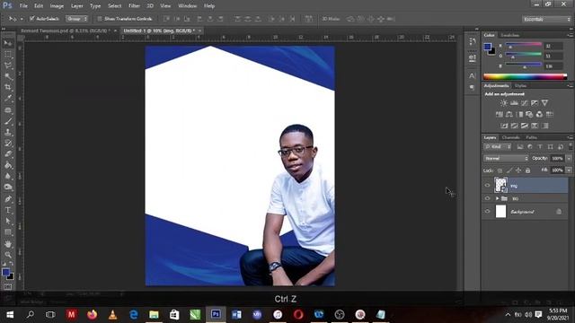 Citation Design Using Photoshop CC 2021 (Free Template) смотреть онлайн