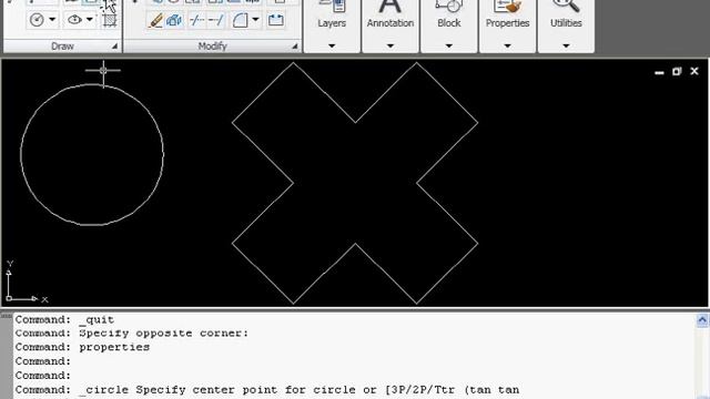AutoCad - 6-1 خصائص العناصر смотреть онлайн