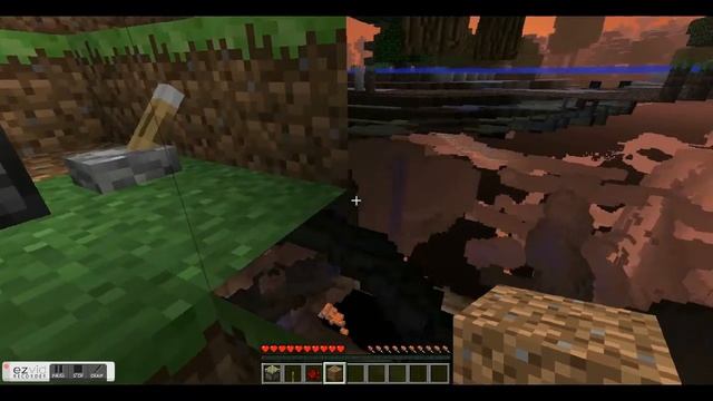 minecraft 1.5.2 X-RAY GLITCH смотреть онлайн