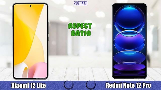 Xiaomi 12 Lite vs Xiaomi Redmi Note 12 Pro смотреть онлайн