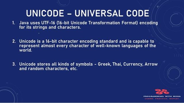 Character Set in Java | ASCII vs Unicode [HINDI] смотреть онлайн