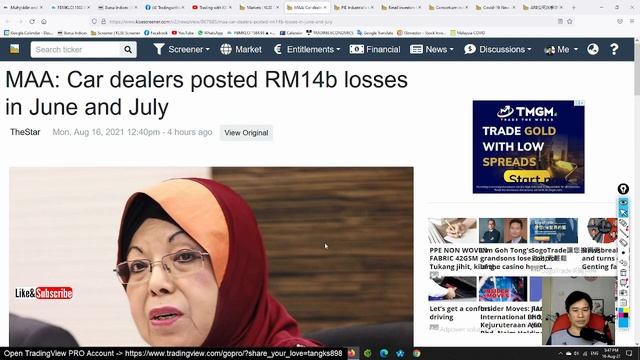 Daily KLSE Update - 16-8-2021 - PM RESIGNED ! What happens to KLSE? MSM MYNEWS ARBB KNM PIE YINNSON смотреть онлайн