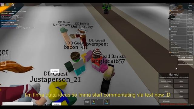 Roblox Exploiting - Abusing Cafe Employees смотреть онлайн