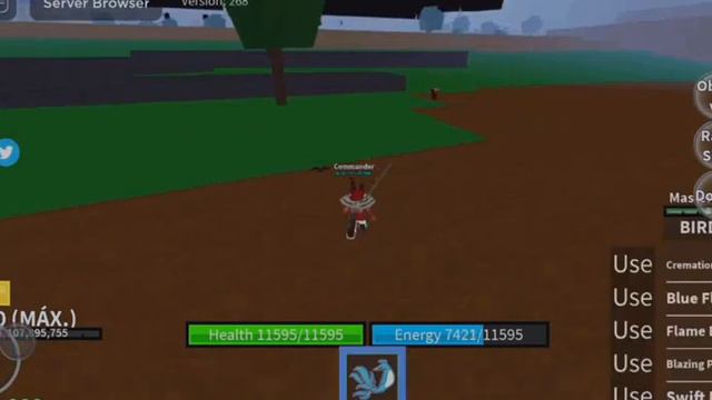 Probando el Despertar de la Fenix en Blox Fruit смотреть онлайн