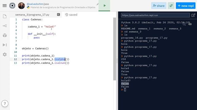 Programación Orientada a Objetos con Python - 22: Strings parte 3 смотреть онлайн