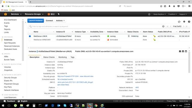 AWS - Создание Халявного Web Сервера на базе Linux Server смотреть онлайн