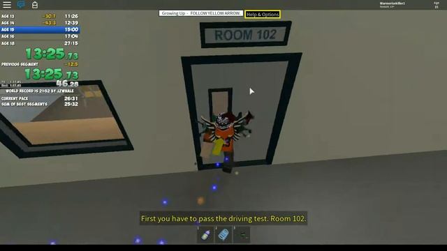 New PB | Roblox: Growing Up (Age 18) Glitchless | 26:02 смотреть онлайн
