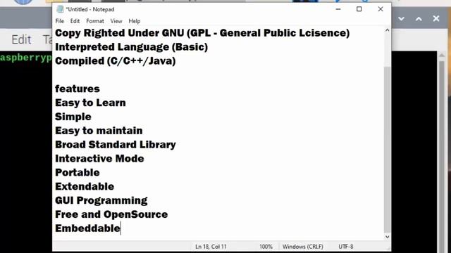 Basics of Python part-1 | Er. Manoj S. Kavedia | TSEC | IoT смотреть онлайн