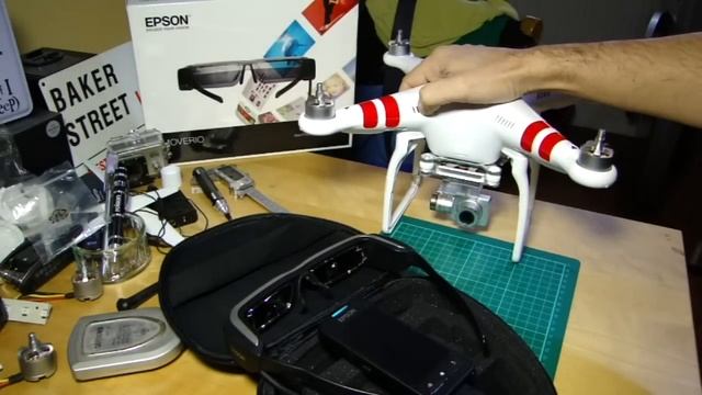 Product Review! Epson Moverio BT-200 video glasses for use with DJI Phantom Vision+, Vision, FC40 смотреть онлайн