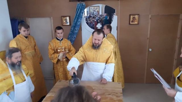 Освящение храма в честь иконы Божией Матери ~Всех скорбящих Радосте~. смотреть онлайн
