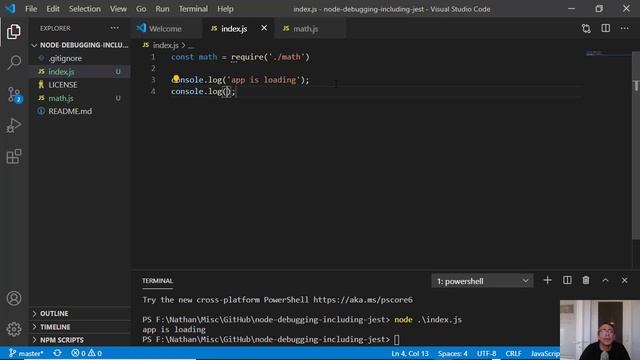 node debugging is easy with vs code смотреть онлайн