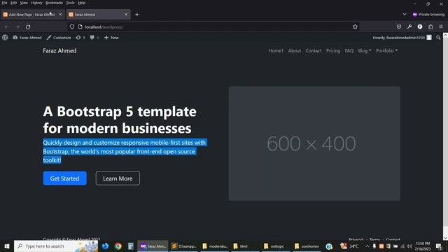 WordPress Theme Development using WPBakery Page Builder #11: Hero Section смотреть онлайн