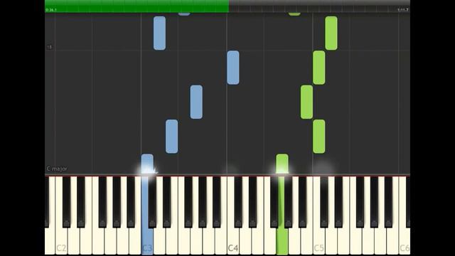 Piano lesson: Play love me tender without music sheet смотреть онлайн