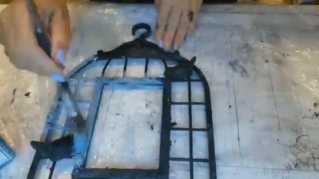 Винтажная ключница...... или рамка для фото... ///решайте сами/// смотреть онлайн