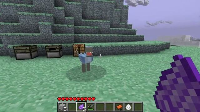 Minecraft Mods - Aether How To Tame A Moa & Fly It, Tutorial!