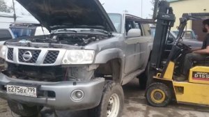 Снятие кузова патрол