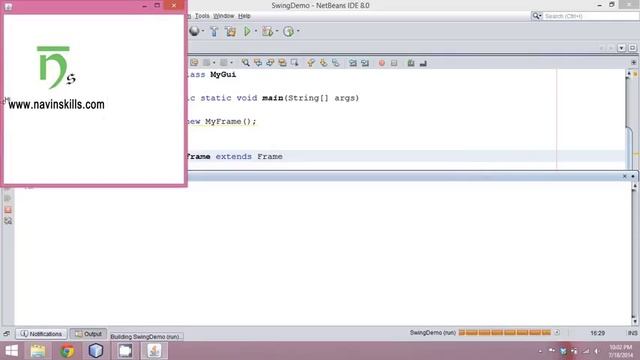 Advanced Java AWT Applet Frame Part 2 смотреть онлайн