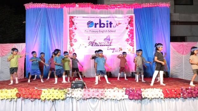 Chak De India Mind Blowing Performance By Lkg Students Of Orbit English School... смотреть онлайн