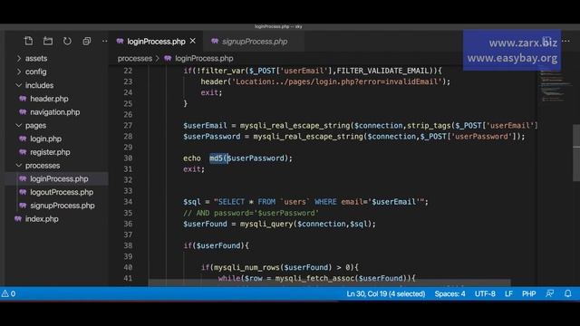 #40 Encrypt data in PHP | PHP tutorial | Learn PHP programming | hashing algorithm in PHP смотреть онлайн