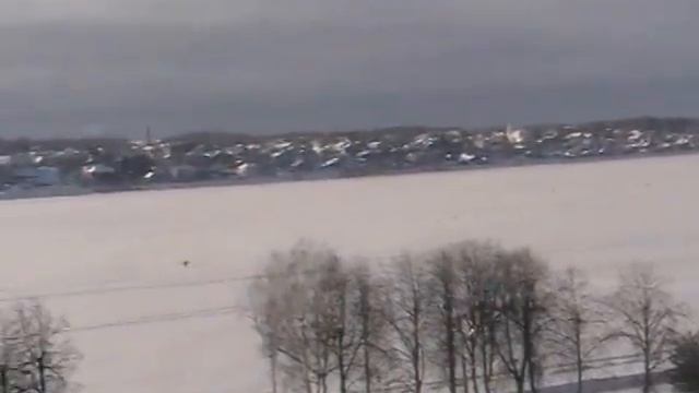 Костромской кремль-1 часть. Вид на Волгу. смотреть онлайн