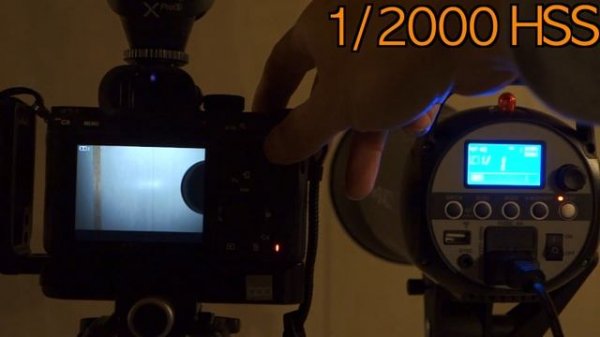 Godox SK400ii high speed sync test