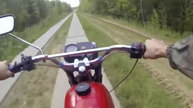 На что же способен мотоцикл минск!!!! смотреть онлайн
