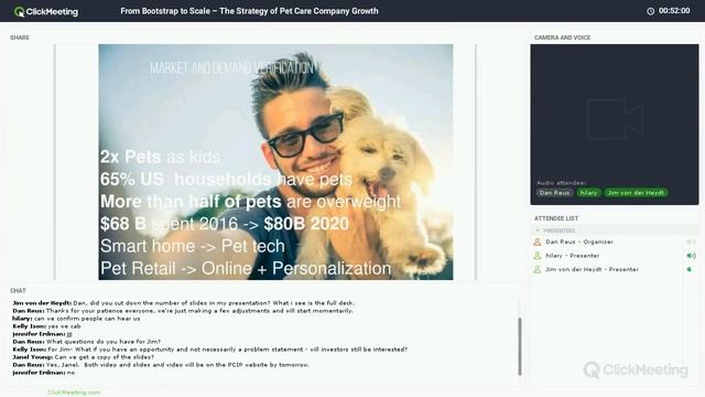 PCIP Startup Series: From Bootstrap to Scale – The Strategy of Pet Care Company Growth смотреть онлайн