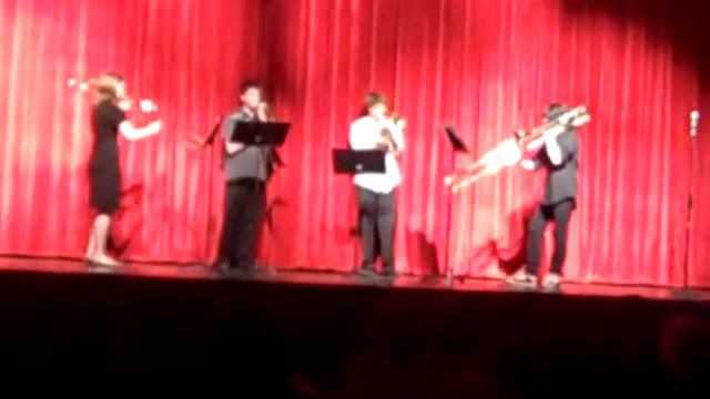 Night of Music Smithtown East Trombone Quartet 4.7.2011 смотреть онлайн