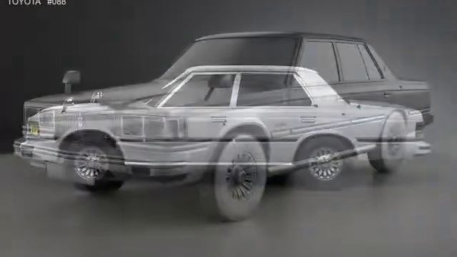 3D Model Toyota Crown sedan197 9 - 3D Model at 3DExport.com смотреть онлайн